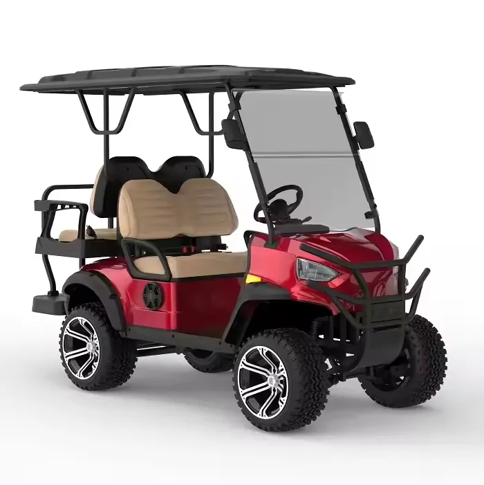 golf cart red B