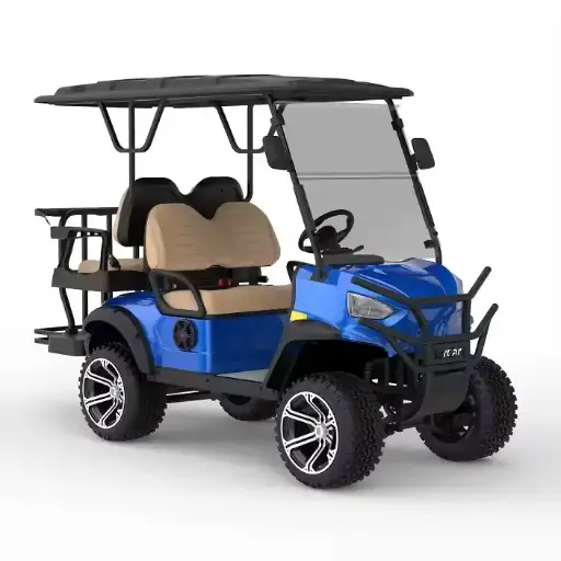 golf cart blue B