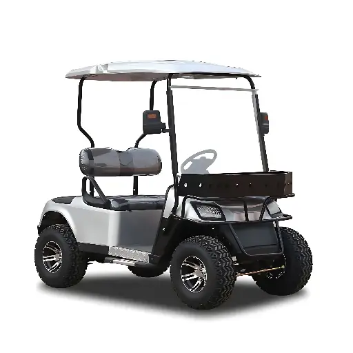golf cart white A