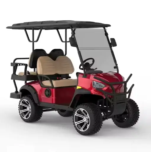 golf cart red B